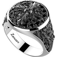 Anello Zancan Uomo Gotik in Argento EXA148 - EXA148
